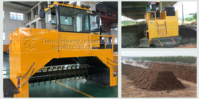 The demand of compost windrow turner in organic fertilizer production